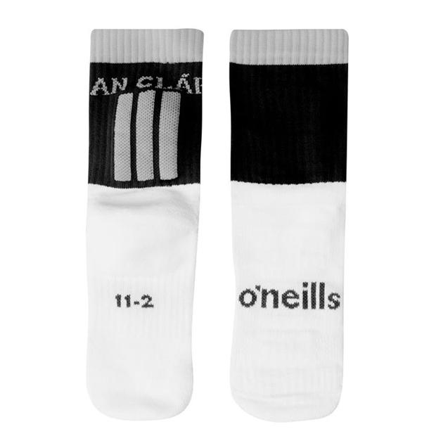 ONeills Sligo Mid Sock Junior Black/White